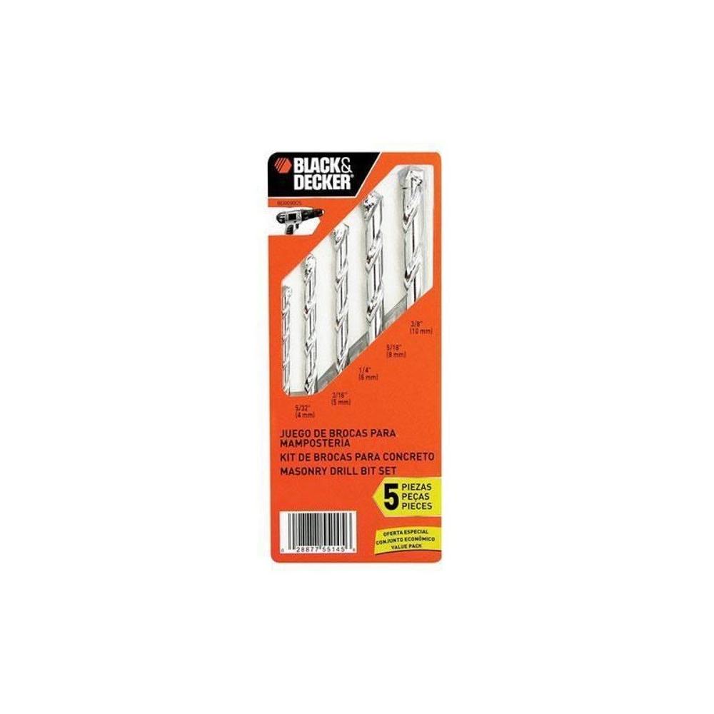 BLACK&DECKER BD0090CS BETON MATKAP UCU SETI 5 PARÇA